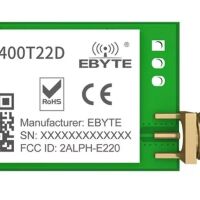 LoRa module 433Mhz 22dBm UART SMA Female antenne connector LLCC68 chip E220-400T22D - Afbeelding 5