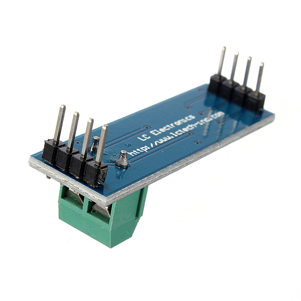 MAX485 TTL naar RS485 omvormer module onderkant