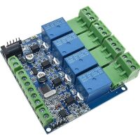Modbus RS485 RTU Relais module 12VDC schakelt 4xNO/NC 250V 10A MODEL 2