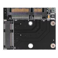 MSATA naar SATA adapter zwart - Afbeelding 1