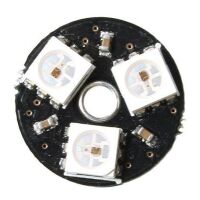 NeoPixel 3-bit cirkel RGB SMD 5050 LED (WS2812) bovenkant