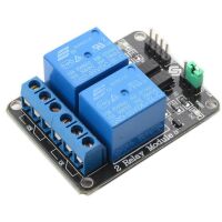 Relais module 12V, 2x250V/10A NO/NC met low level trigger