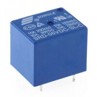 Relais 1xCO 250VAC-10A 30VDC-10A 1P2T / 6V SRD-06VDC-SL-C