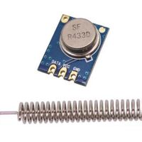 RF zender 433MHz module 100mW 3.5-12V met antenne STX882