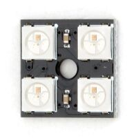 RGB LED 4-bit NeoPixel vierkant (WS2812) bovenkant