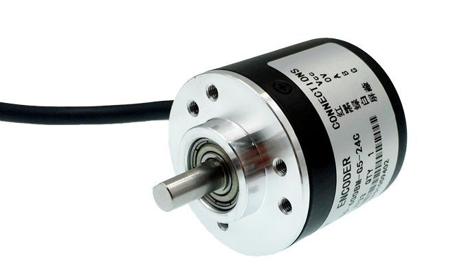 Rotary encoder met 12x6mm D-as LPD3806-600BM