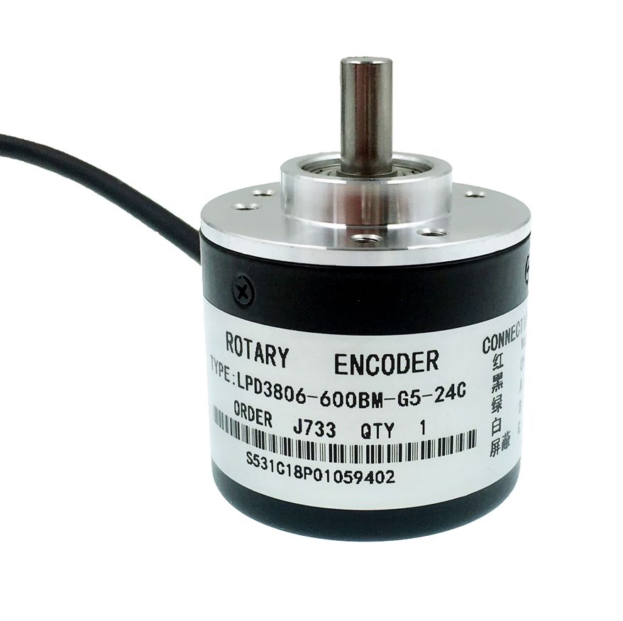 Rotary encoder met 12x6mm D-shaft LPD3806-600BM 02