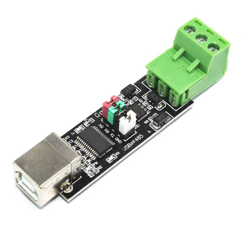 RS485 USB-B 2.0 Adapter 3-Pin module met FT232RL USB chip en TVS SN75176