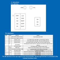 BLDC 3-fase motor FOC 8-30V 2.5A SimpleFOCMini v1 module DRV8313 - Afbeelding 6