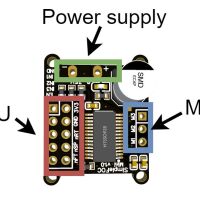 BLDC 3-fase motor FOC 8-30V 2.5A SimpleFOCMini v1 module DRV8313 - Afbeelding 7