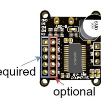 BLDC 3-fase motor FOC 8-30V 2.5A SimpleFOCMini v1 module DRV8313 - Afbeelding 8