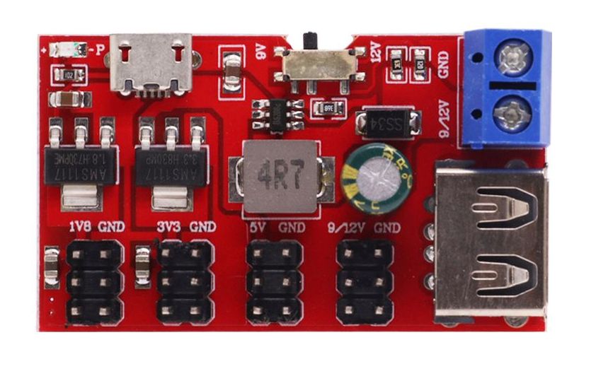 Spanningsregelaar breakout module DC-DC USB-micro 04