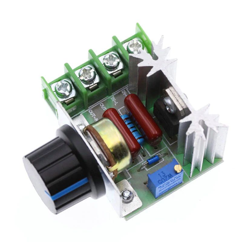 Spanningsregelaar dimmer module SCR AC 230V 8A 2000W 02