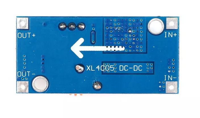 Spanningsregelaar module DC-DC step-down 4-38V naar 1