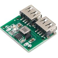 Spanningsregelaar voedings module DC-DC step-down 6-24V naar 5V 3A 2xUSB-A 02