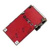 Spanningsregelaar voedings module step-down 6-24V naar 5V 3A USB-A onderkant schuin