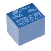 Relais 1xCO 250VAC-10A 30VDC-10A 1P2T / 24V SRD-24VDC-SL-C