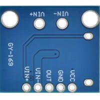 Stroommeter module DC 60V max. analoog 0.1 Ohm Shunt load 10K Ohm (default) INA169 blauw - Afbeelding 4