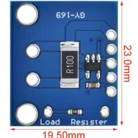 Stroommeter module DC 60V max. analoog 0.1 Ohm Shunt load 10K Ohm (default) INA169 blauw - Afbeelding 5