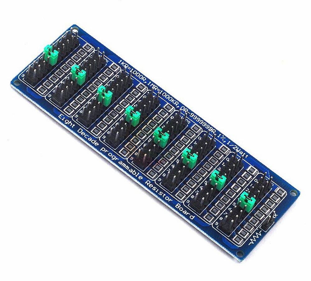 Weerstand programmeer module 0.1-9999999 Ohm 1% 0.5W