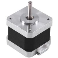 Stappenmotor 4.0 kg/cm 1.8° 1.7A NEMA17 met D-as 17HS4401