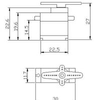 Servo mini TowerPro SG50 details