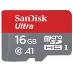 Geheugenkaart Micro SD-Card SDHC 16GB Klasse 10 UHS-1 U1 met SD adapter (SanDisk) 02