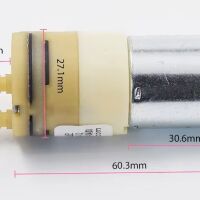 Waterpomp zelf aanzuigende membraam pomp 5-6VDC aansluiting 4.9mm JSB370-6A-02 - Afbeelding 3