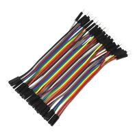 Jumpwires dupont male-female 10cm (4 stuks)