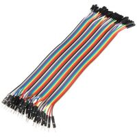 Jumpwires dupont male-female 20cm (4 stuks)