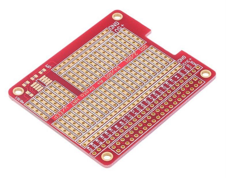 Pi prototyping shield hat shield 40-pin