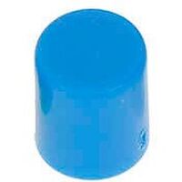 Cap voor 7x7 8x8 Drukknop Schakelaar rond blauw