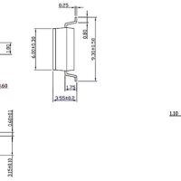 DIP-switch 2-polig zwart SMD (2