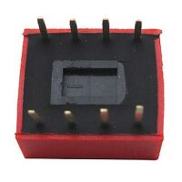 DIP-switch 4-polig rood (2