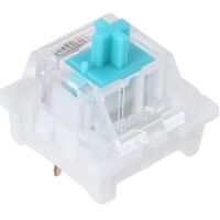 Toetsenbord Schakelaar 3-pin clicky 65 gf/cN groen/turquoise