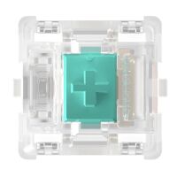 Toetsenbord Schakelaar 3-pin clicky 65 gf/cN groen/turquoise - Afbeelding 3