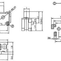 Micro Drukknop Schakelaar 2x4x3.5mm hoog 2-pins zwart horizontaal SMD - Afbeelding 5