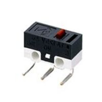 Microswitch 3-polig 1A 125VAC haaks rechts gebogen DSB100R