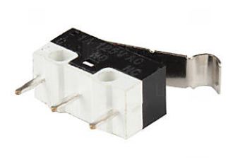 Microswitch 3-polig, 1A 125VAC achterkant