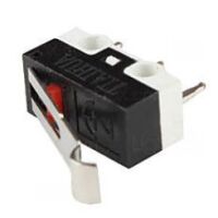 Microswitch 3-polig 1A 125VAC gebogen lip KW-10 MS-1A-14.5-C