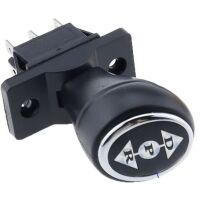 Tuimel Schakelaar 3-standen 6-pins met stick D-P-R terugverend zwart 16A 250VAC KCD4-604-6P - Afbeelding 3