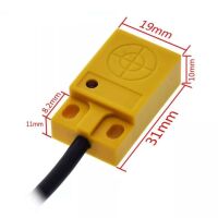 Afstand detectie sensor inductief 5mm NPN 6-36VDC TL-W5MC1 afmetingen 02