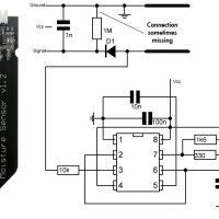 Grondvochtigheid sensor capacitief analoog 3-polig v1.2 met JST-XH 2.54mm pitch connector - Afbeelding 6