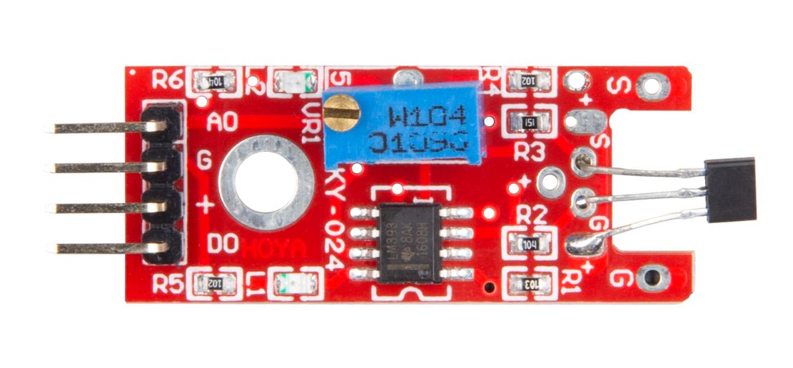 Magnetisme sensor hall effect module 49E LM393 02