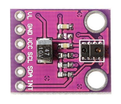 Nabijheid en licht sensor module (APDS-9930) bovenkant