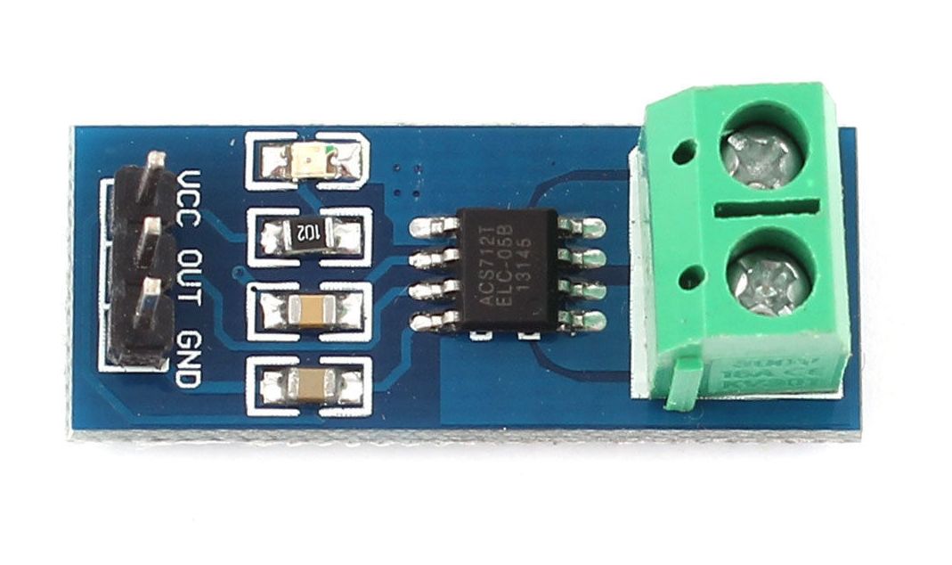 Stroommeter DC 20A ACS712 (GY-712) bovenkant