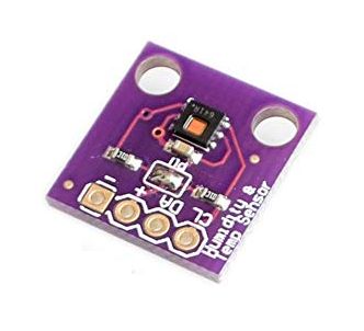 Temperatuur en luchtvochtigheid sensor I2C HDC1080 2.7V-5.0V