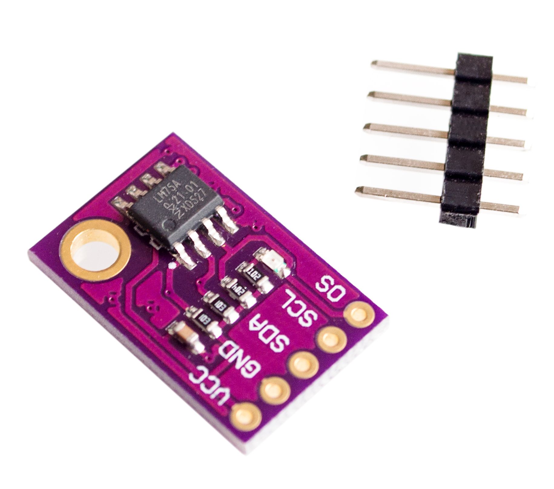 Temperatuur sensor I2C LM75A 03