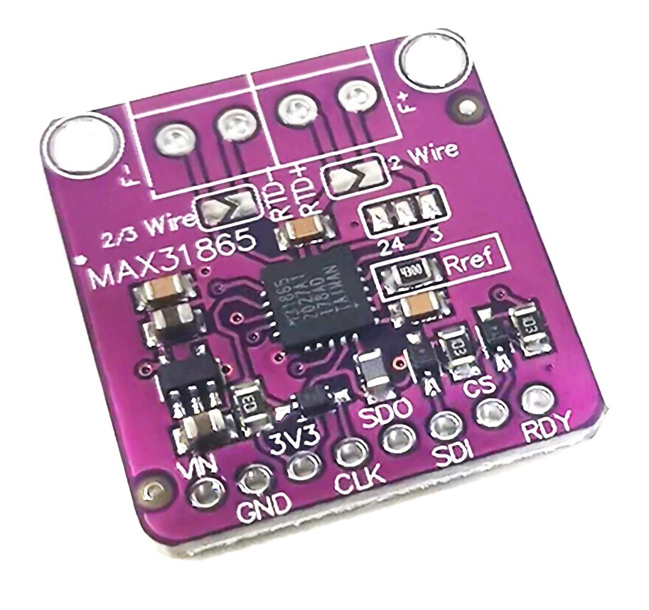 Temperatuur sensor module RTD-to-Digital PT100 PT1000 met MAX31856 chip R-REF=430 Ohm