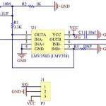 UV-A sensor module GUVA S12SD schema